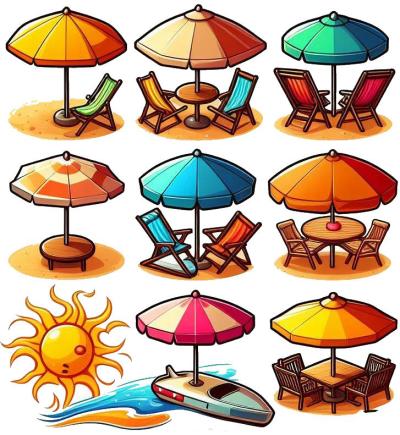 Types of sun umbrella holders and stands